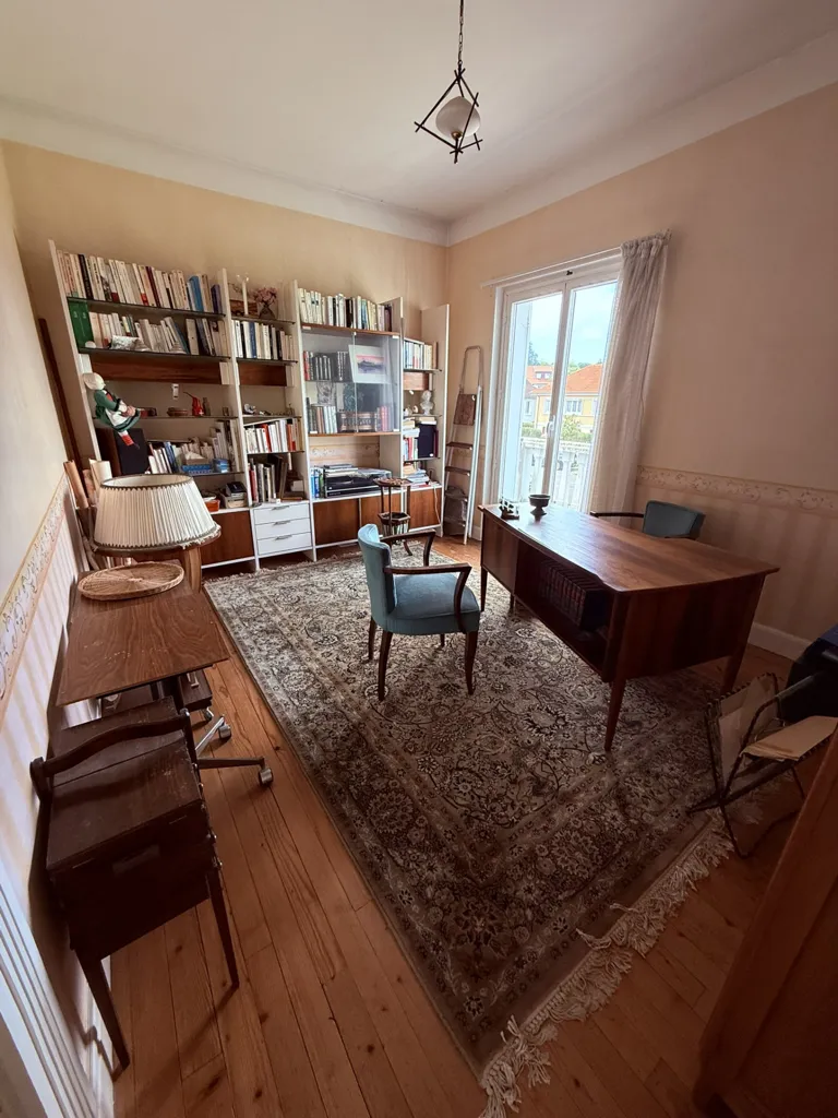Bureau - Maison des Années 30 avec Jardin à Bellerive