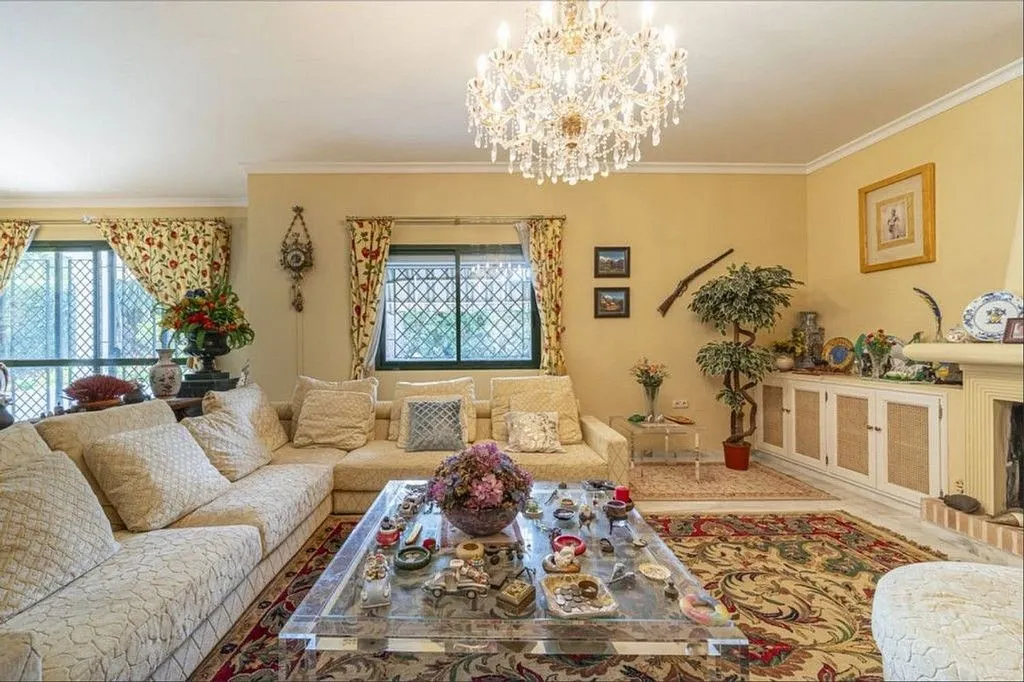 Séjour - Villa with Pool in Nagüeles, Marbella