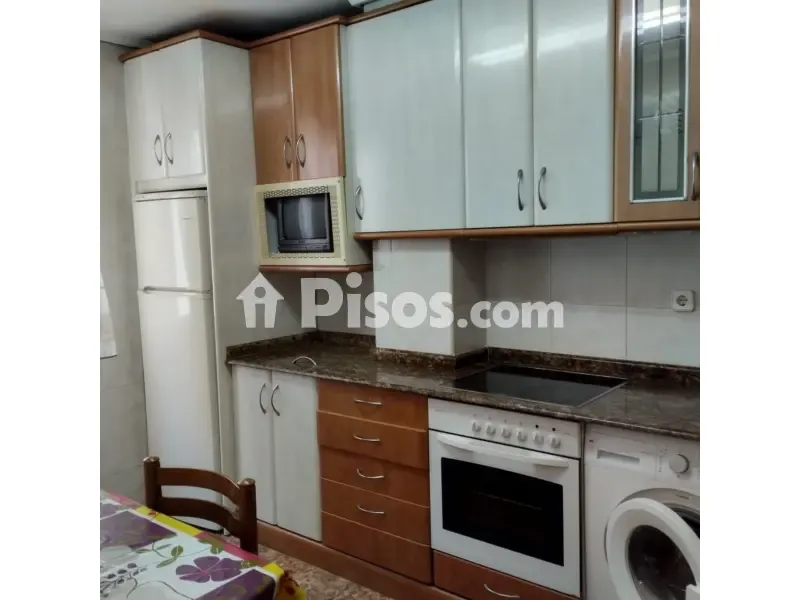Kitchen - Apartment with Terraced View in Logroño