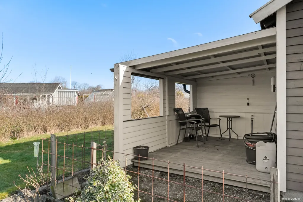 Terrass - Cottage with Garden in Stenbockens Sommarby, Helsingborg