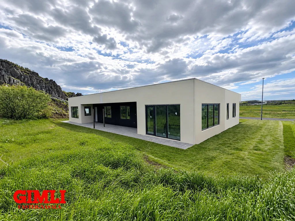 Extérieur - Modern Apartment with Garden in Borgarnes