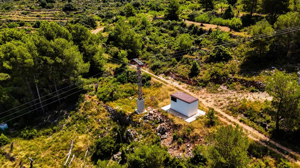 Õhuvaade - Eco-Resort Platform with DIC in Sierra Engarcerán