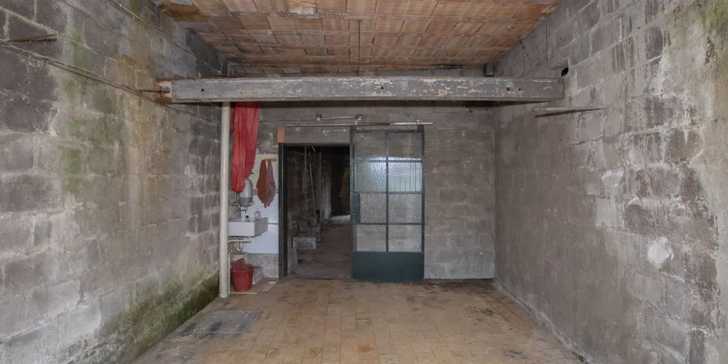 Entrée - Pand à Rénover avec Atelier à Zomergem