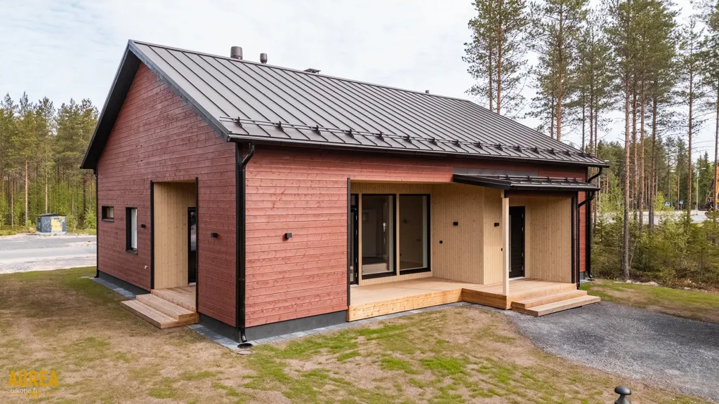 Extérieur - Modern Bungalow with Sauna in Ritaharju