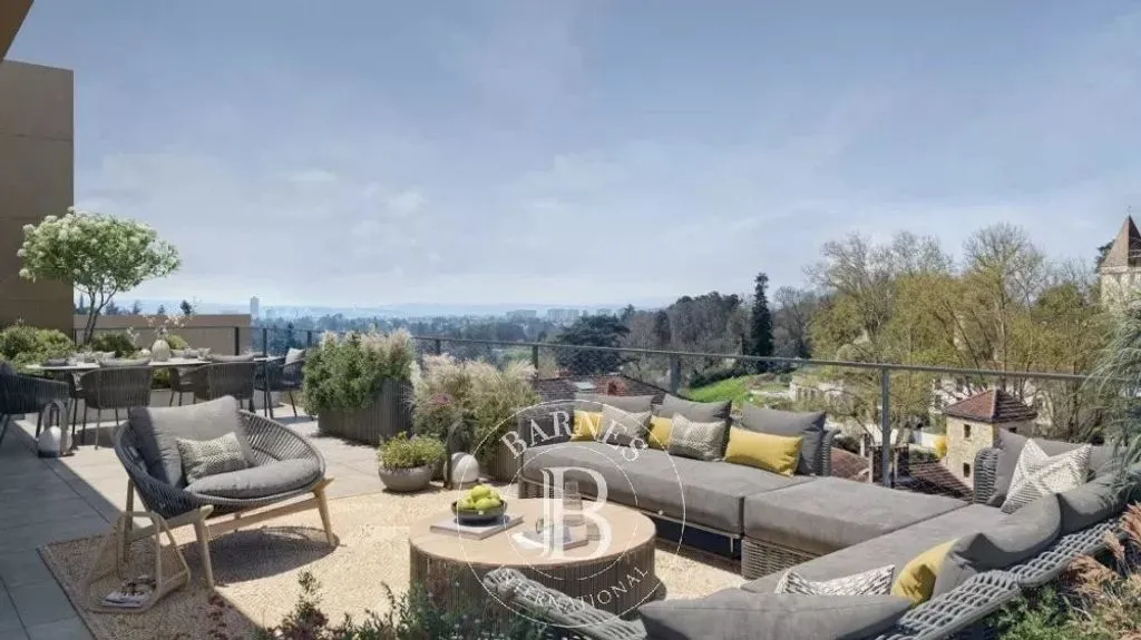 Terrasse - Appartement Neuf avec Balcon à Saint-Didier-au-Mont-d'Or