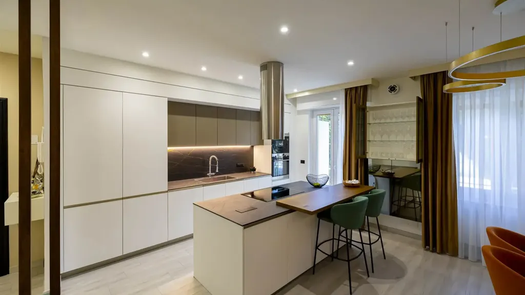 Cuisine - Modernised Triplex with Private Garden in Andora