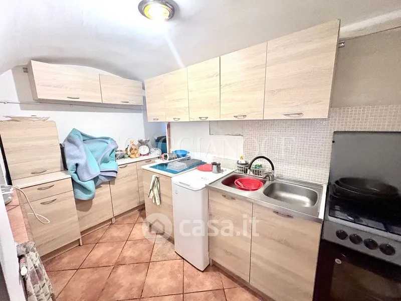 Cuisine - Terraced House with Balcony in Occhieppo Inferiore