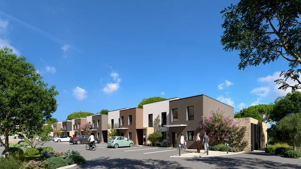 Maison Neuve avec Terrasse et Jardin au Sud du Gard