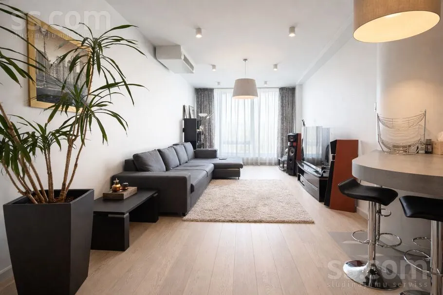 Séjour - 2-Bedroom Apartment with Park Views in Riga Centre