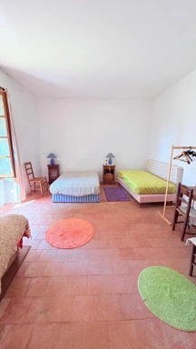 Camere da letto - Rustic House with Garden View in Châtelus