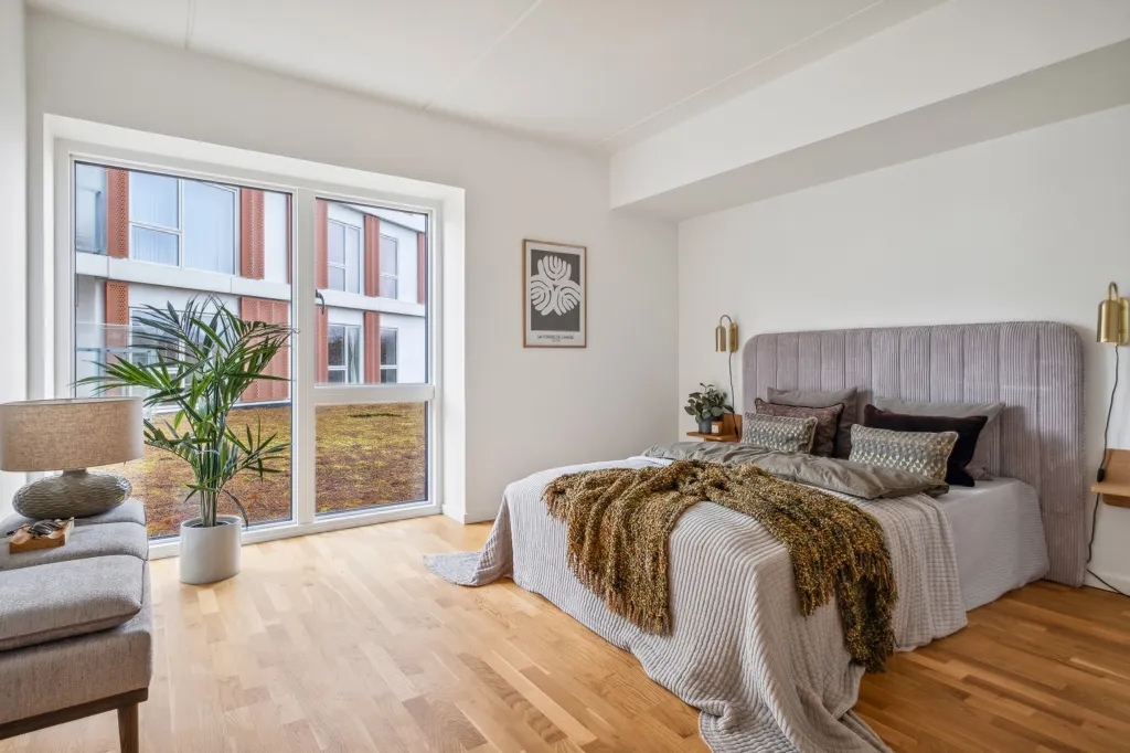 Chambres - Modern Flat with Balcony in Horsens