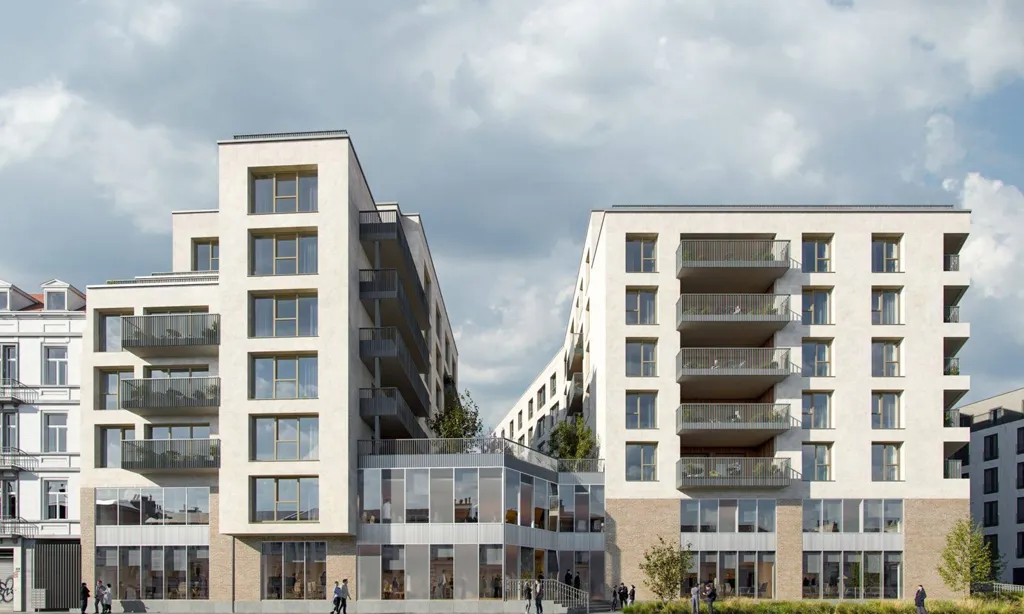 Extérieur - Appartements neufs avec terrasse à Bruxelles Centre