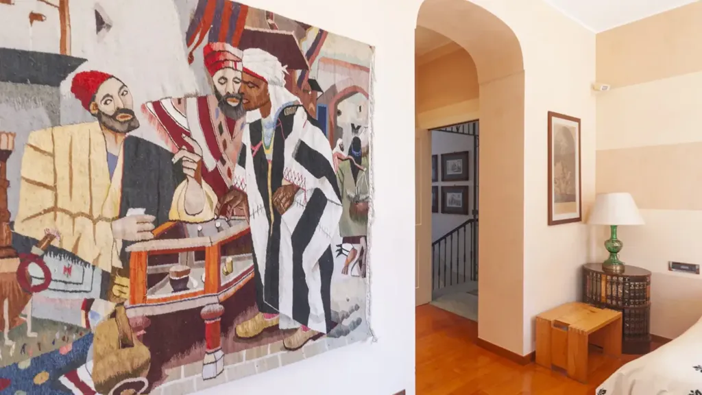 Chambres - Historic Villa with Panoramic Views in Grignasco