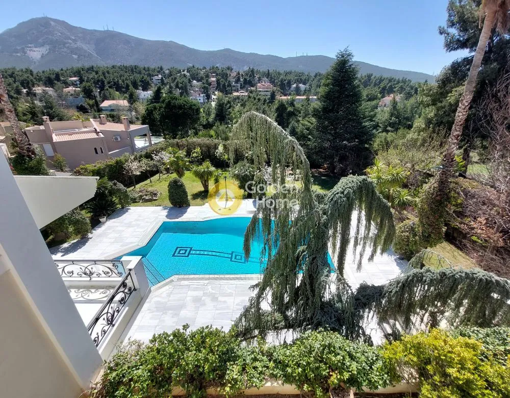 Piscine - Modern Villa with Sea View in Dionysos Centre