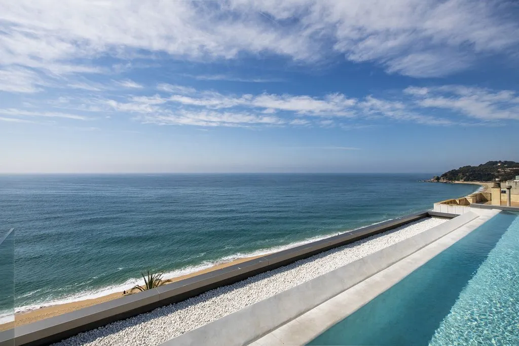 Piscine - Penthouse with Sea View in Lloret de Mar