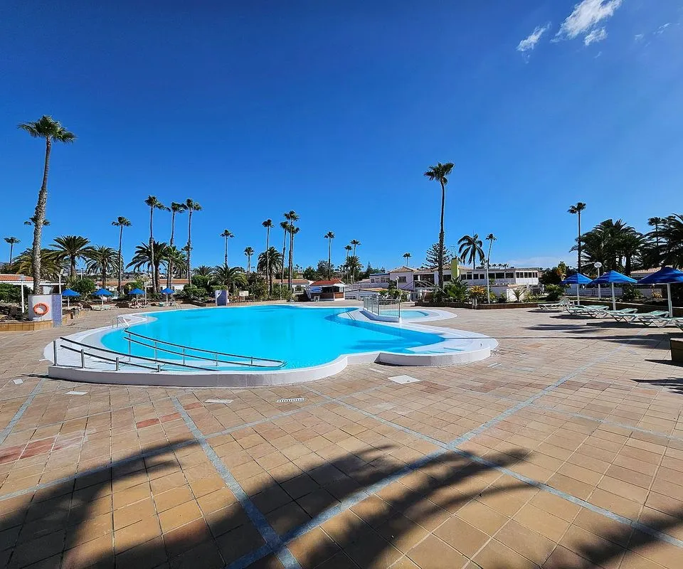 Piscine - Bungalow with Pool and Terrace in Maspalomas