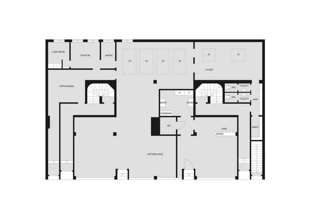 Plaan - Mixed-Use Property with Harbour View in Valdemarsvik