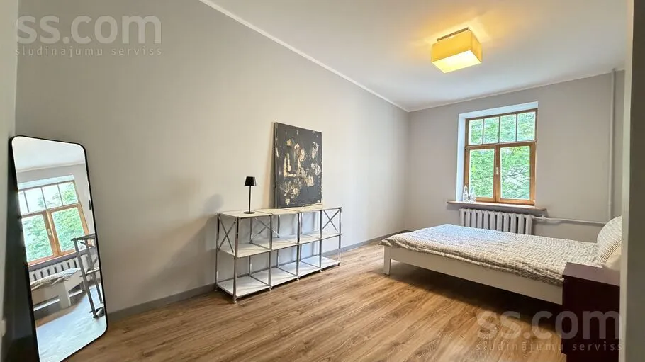 Camere da letto - 2-Bedroom Flat with Garden in Riga Centre