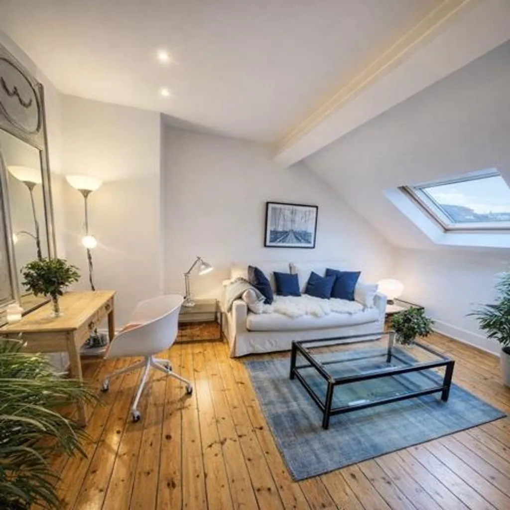 Séjour - Appartement Meublé avec Vue Nord à Woluwe-Saint-Pierre