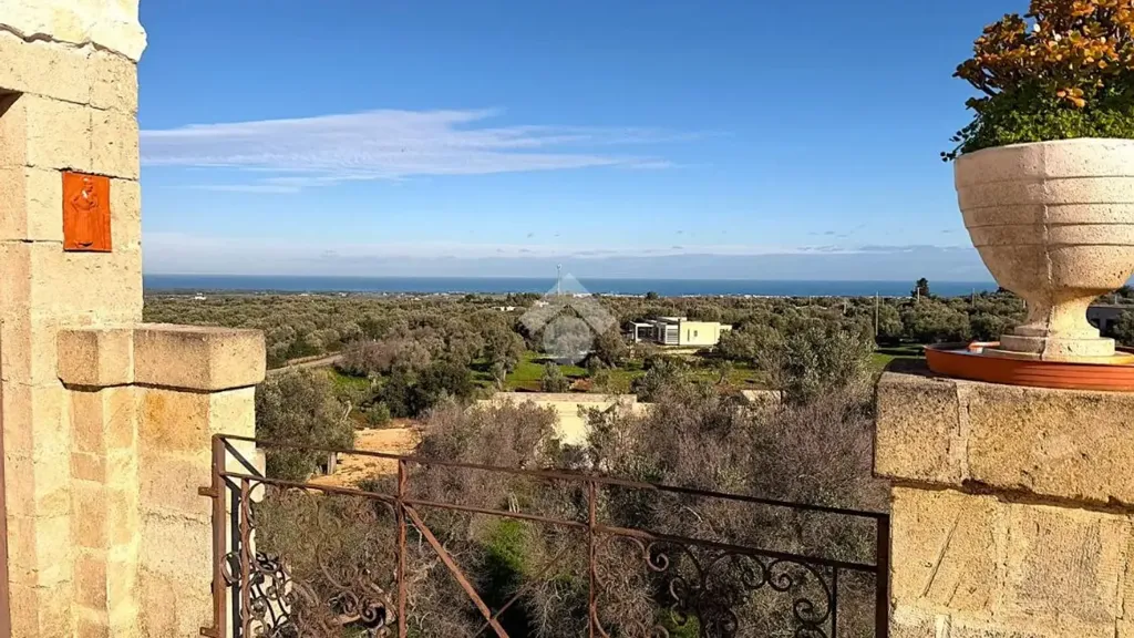 Terrasse - Villa with Sea View in Carovigno