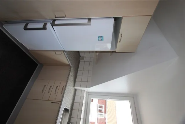 Kitchen - Bright Apartment with Balcony in Willemoesgade