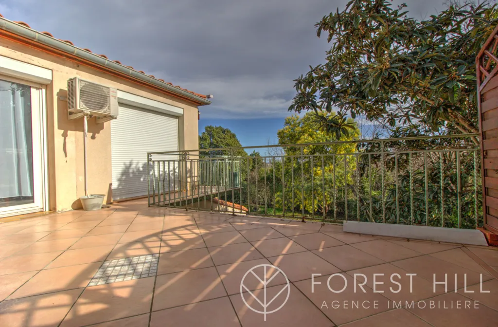 Terrasse - Demeure de Charme avec Vue sur les Albères à Céret