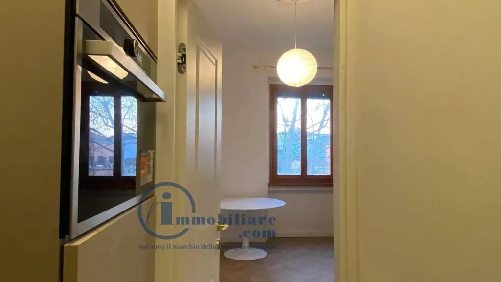 Köök - Rustic-Style Flat with Terrace in Milan