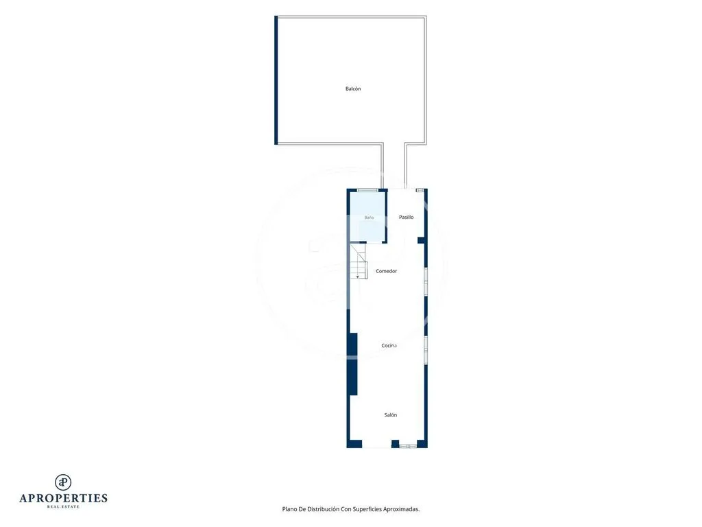 Floor Plan - Duplex with Sea View in El Cabanyal-El Canyamelar