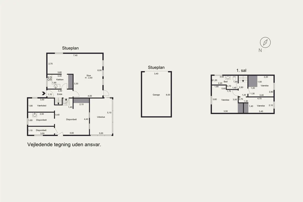 Plan - 1956 Villa with Garden in Fredericia