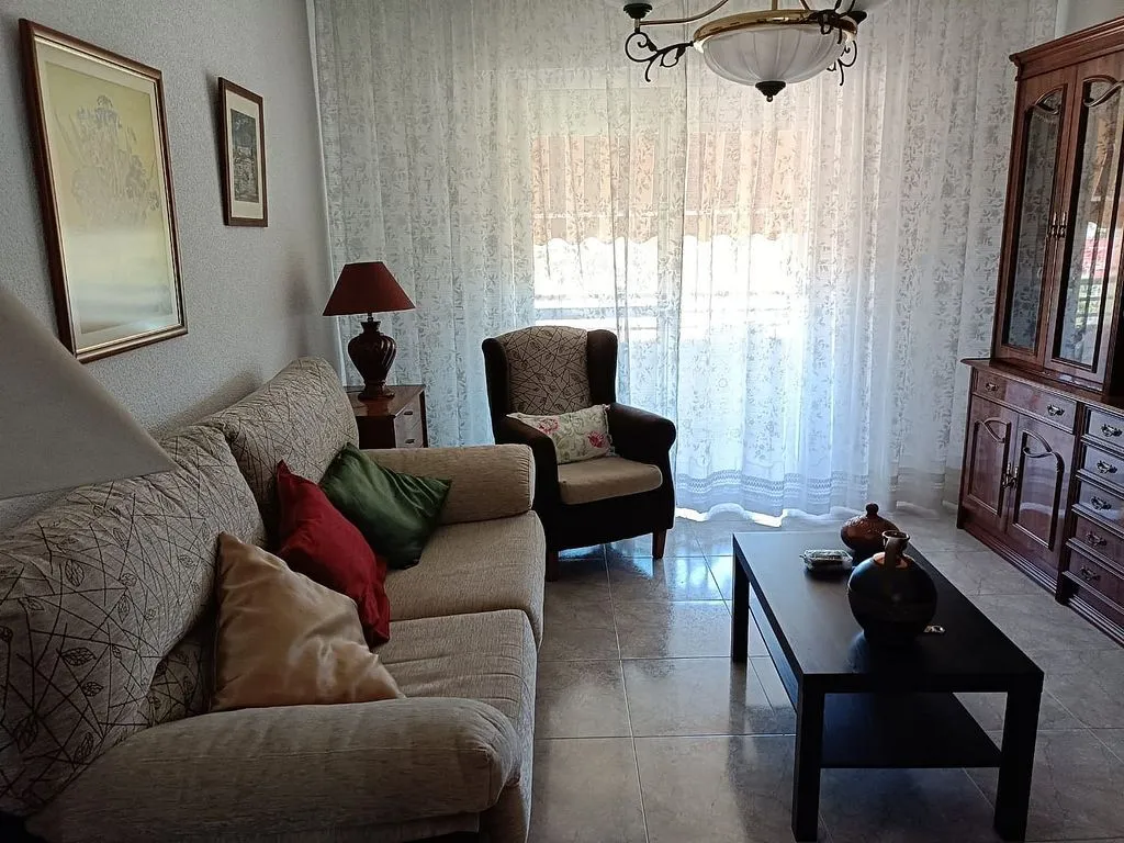 Séjour - Furnished Flat with Balcony in El Infante