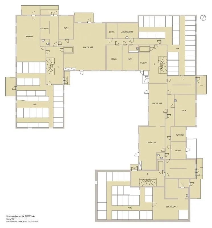 Plan - Appartement 2 pièces à FI