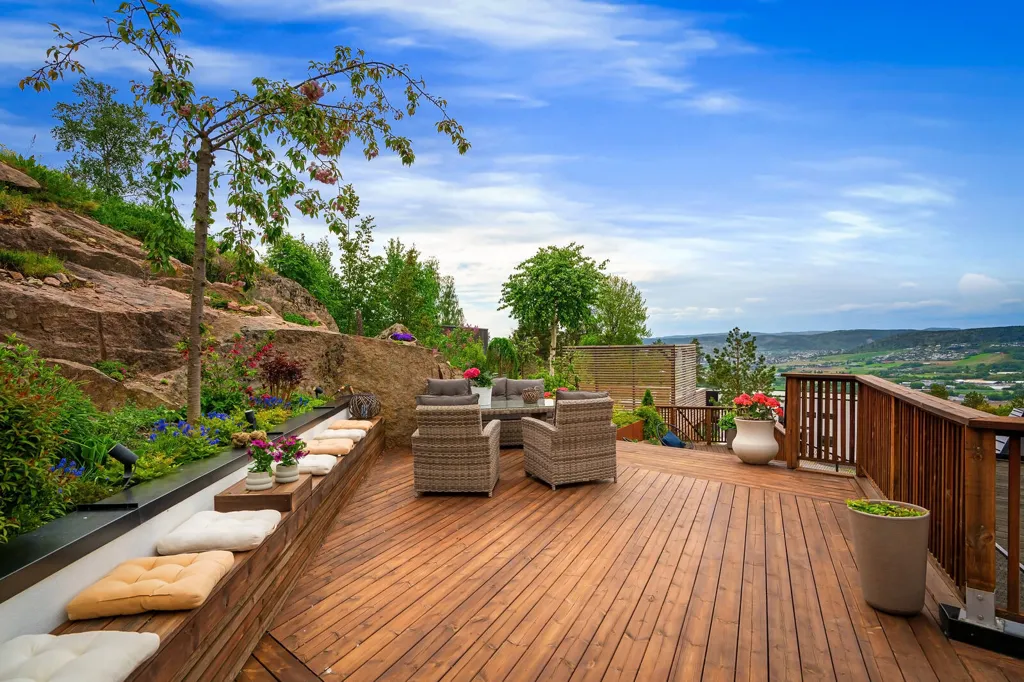Terrasse - Modern Villa with Pool in Lier
