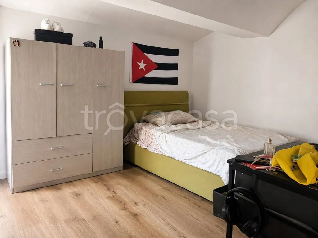 Bedrooms - Rearranged Apartment with Balcony in Galliate