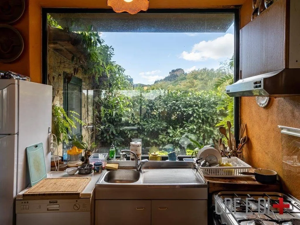 Köök - Country House with Orvieto Cliff View