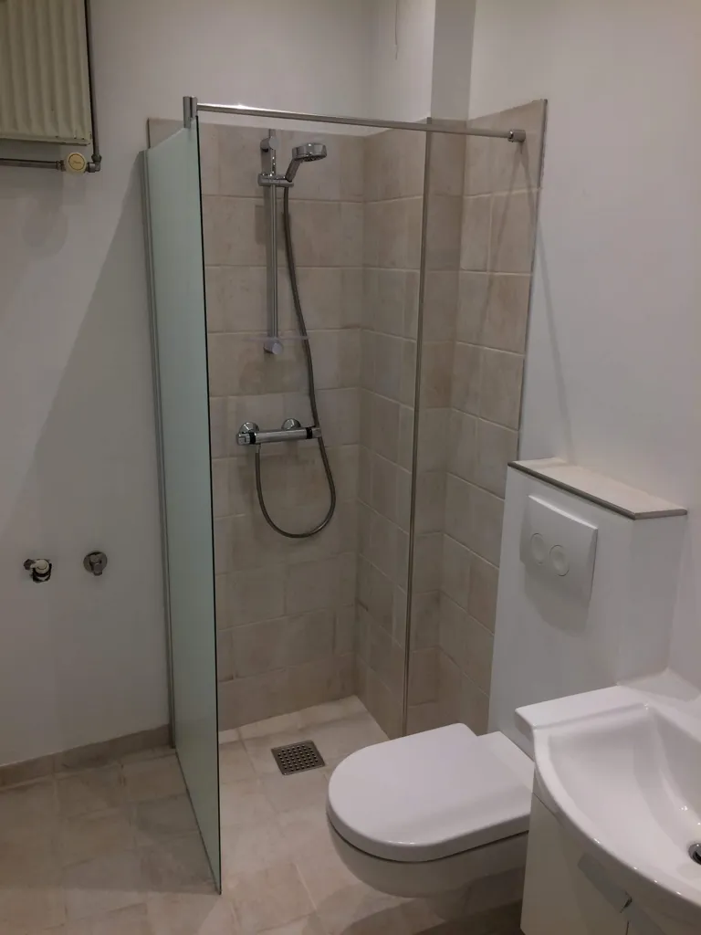 Salles de bain - 3-Bedroom Apartment in Central Sønderborg