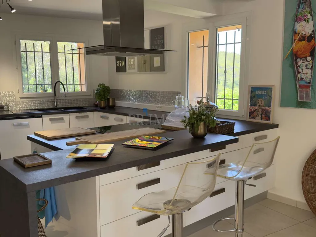 Cuisine - Villa avec Piscine et Terrasse à Lorgues
