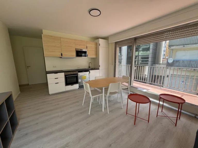 Vollständig saniertes 2-Zimmer-Apartment mit Balkon in Luxemburg-Gare