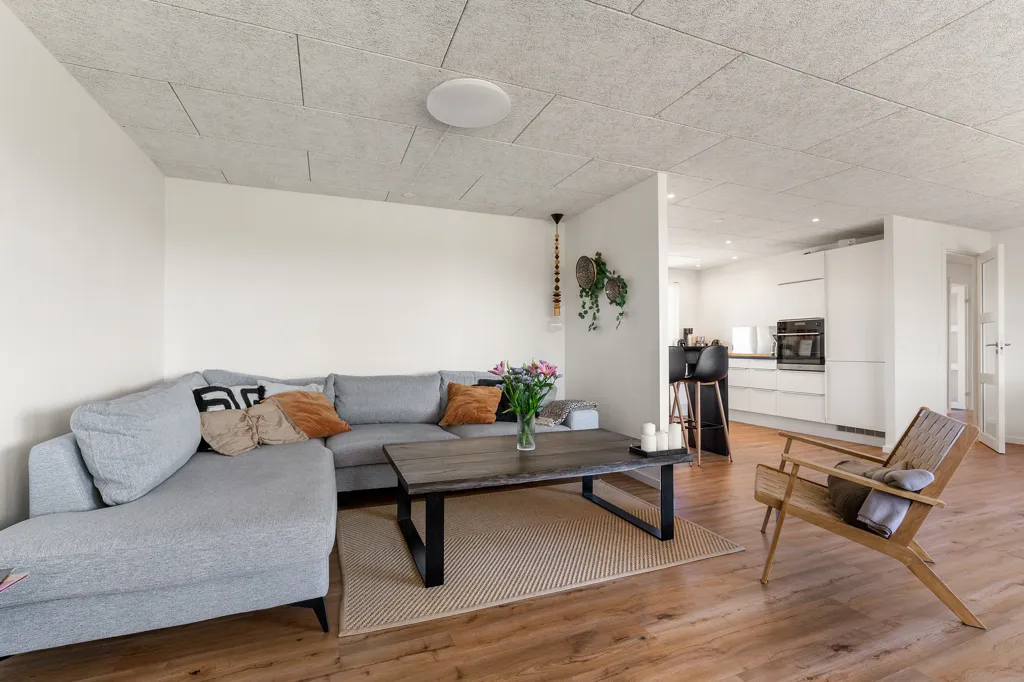 Séjour - Maison 5 pièces à Langå