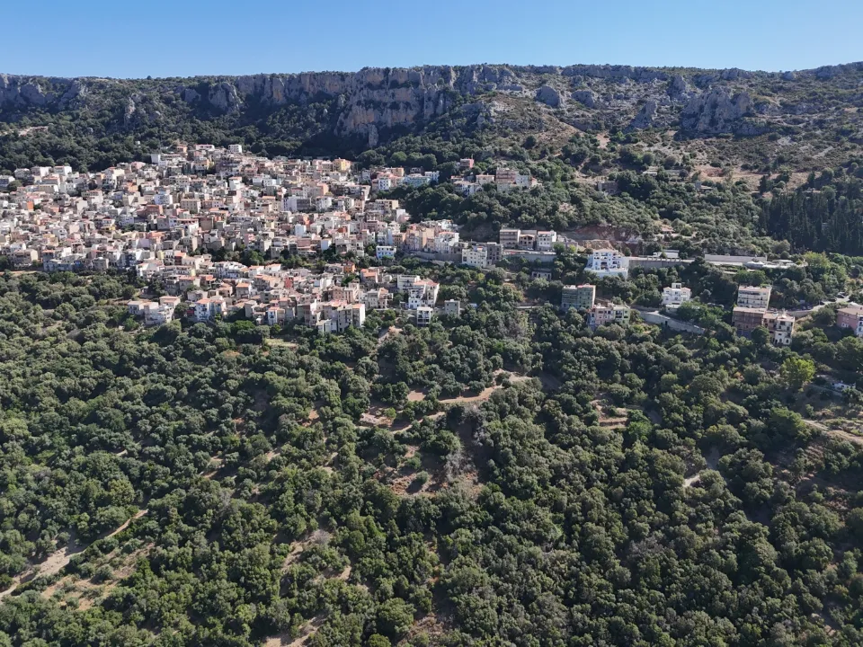 Vista aerea - Buildable Land with Panoramic View in Baunei