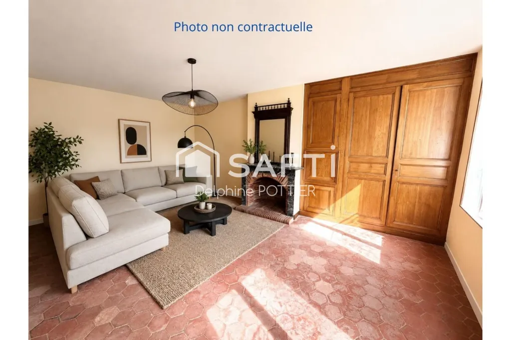 Séjour - Maison à Rénover avec Jardin à Morienval