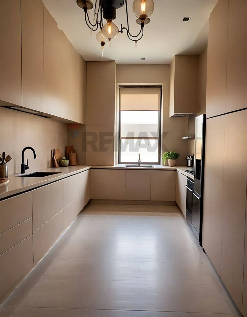 Cuisine - Apartment with Lake View in Pozzolengo