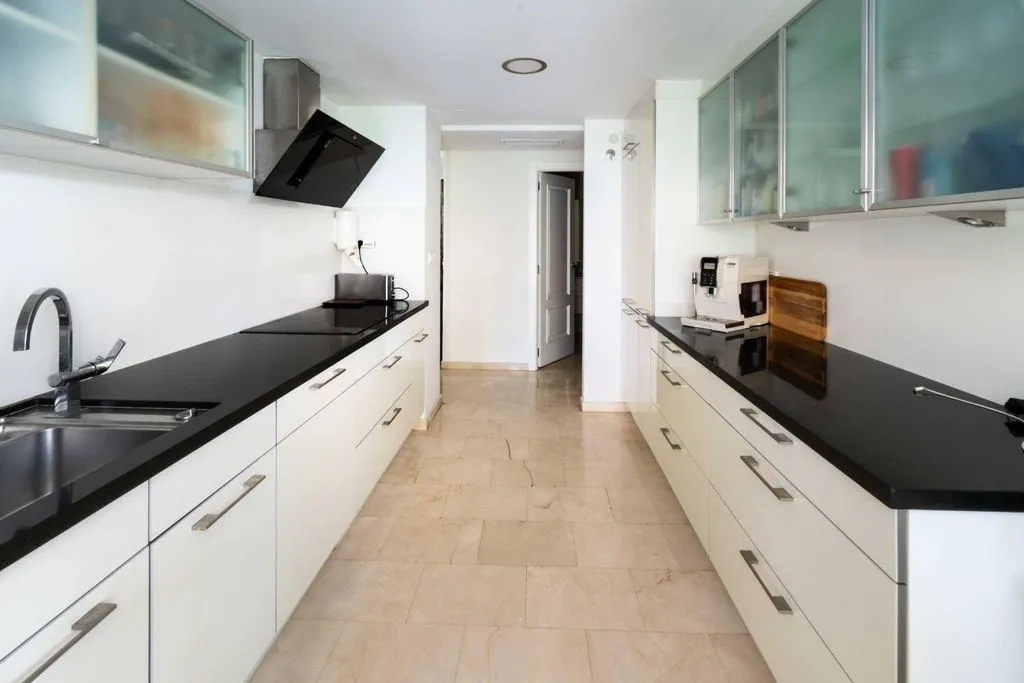 Köök - Luxury Apartment with Pool in l'Alfàs del Pi