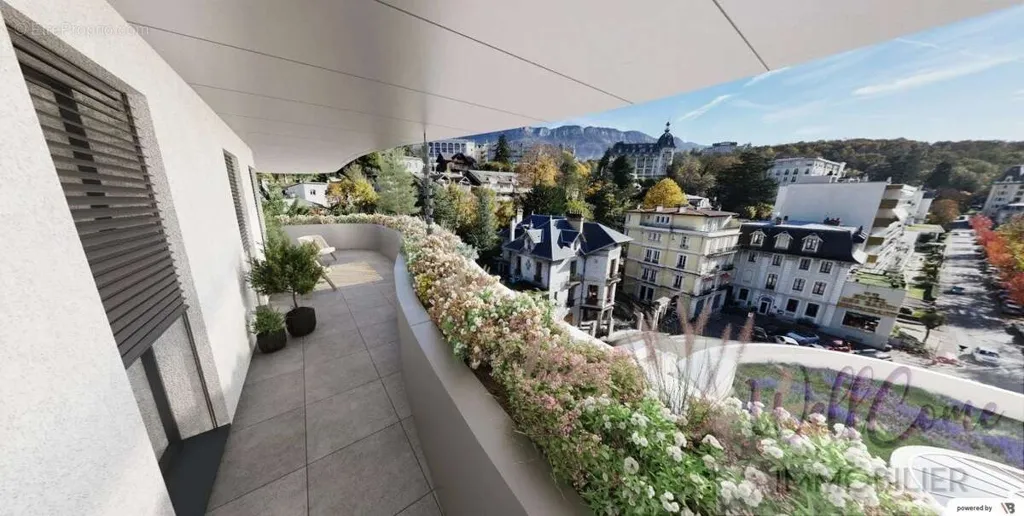 Balcony - Luxury Apartment with Triple Exposure in Aix-les-Bains