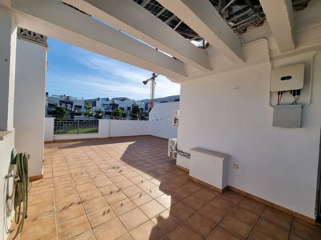 Terrace - Pareado with Pool and Terrace in Torremolinos