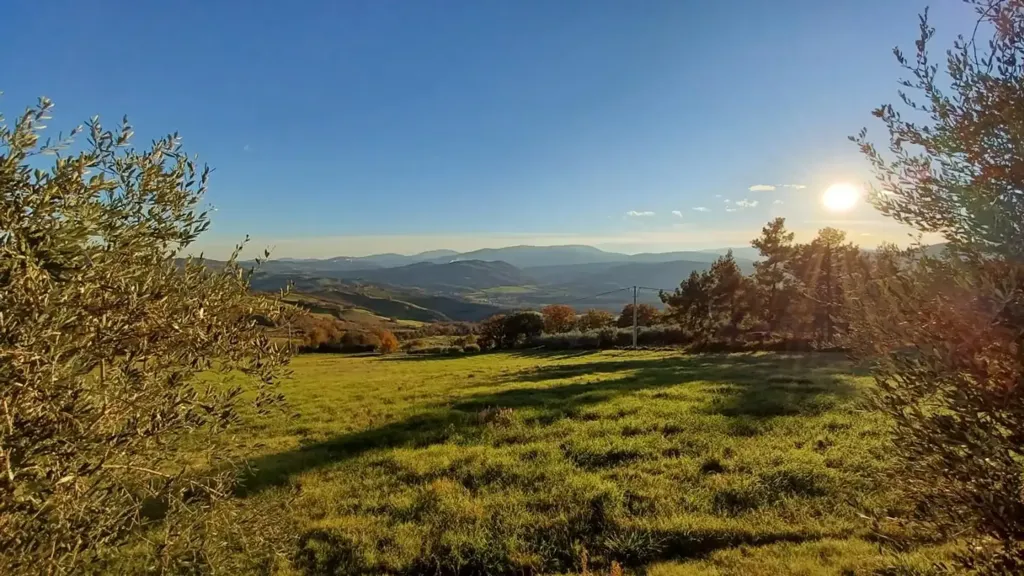 Bifurcated Villa with Panoramic View in Casole d'Elsa