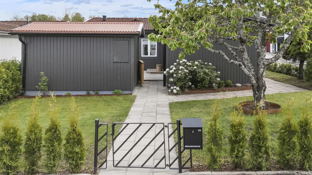 Jardin - Terraced House with Garden in Ullvi Backar