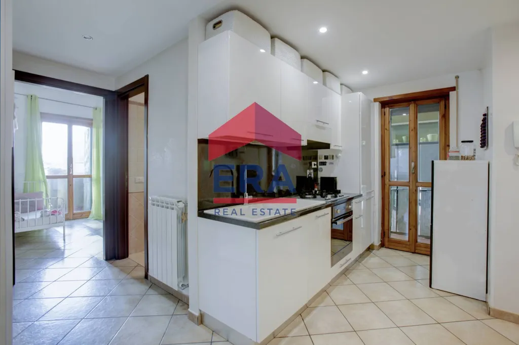 Cuisine - Apartment with Balcony in Central Infernetto, Rome