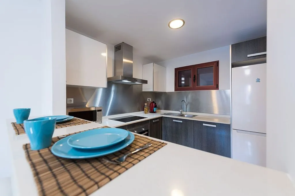 Cuisine - Modern Flat with Terrace in Guanarteme, Las Palmas