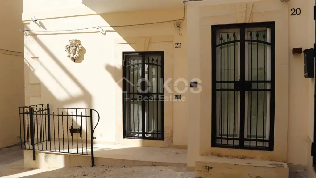 Exterior - Restored Townhouse with Terrace in Noto