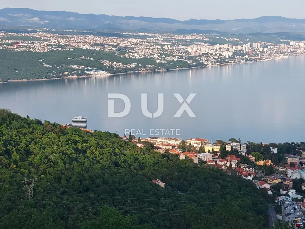 Building Plot with Sea View in Opatija